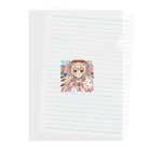 cameron2のほわほわガール Clear File Folder