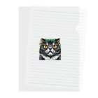 iyashi₋creatersのイケてる猫 Clear File Folder