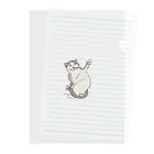 Atehaの作りもののビビる子猫クリアファイル Clear File Folder