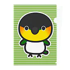 いんこ屋堂のズグロシロハラインコ Clear File Folder