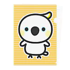 いんこ屋堂のキバタン Clear File Folder