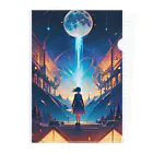 卯月なのかのMountain Journey　〜峻険の先に待つ絶景の旅〜　No.1「朝を呼ぶ」 Clear File Folder