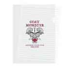 Mikazuki DesignのGOAT MONSTER クリアファイル