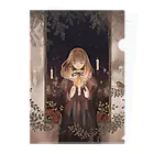 Joy. Ree Illustration SUZURI Shop のLight - vertical  クリアファイル