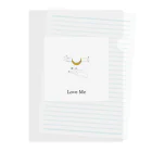 Love Me のLove Me 2024 Clear File Folder