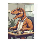 kenshopの働く恐竜 Clear File Folder