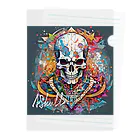 A.SkullのSkull_006 Clear File Folder