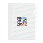 はまみるの軽快で洗練されたモダン鉄道 Clear File Folder