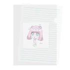 びすけの甘口ちやん Clear File Folder