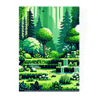 PiXΣLのWorld of fresh greenery / type.1 クリアファイル