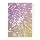 　Mtスペースの#蜘蛛の巣 Clear File Folder