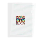 as企画のサイバー猫 Clear File Folder