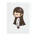 ゆーちゃんのおえかきの鶴の恩返し(鶴ちゃん) Clear File Folder