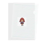 A-Intelligenceの可愛い制服の女の子シリーズ Clear File Folder