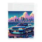 nuuartの湾岸線を走るスポーツカー Clear File Folder