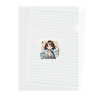 toko-tenの水瓶座 Clear File Folder