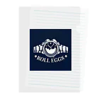 ぱろでぃ〜SHOPのRoll Eggs (ロールエッグズ) Clear File Folder