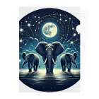 FUMYのNight  Elephant Symphonic クリアファイル