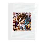 ニコネガショップのニート君 Clear File Folder