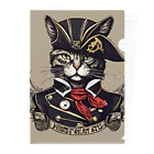 Jj-O_O-Jjの猫海賊団シリーズ★Duke船長 Clear File Folder