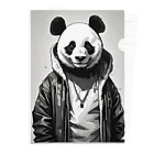 クレイジーパンダのcrazy_panda2 クリアファイル