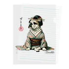 CHURATHEのJapawan-zerumaru Clear File Folder