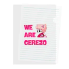 deshi_crzのセレサポNFT　WAC24C Clear File Folder