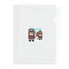 akatsukichanのデフォルメされたアイヌ Clear File Folder