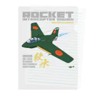 NYAO_AVIATIONの幻の極地戦闘機 秋水（shusui）（海軍312空戦隊仕様）グッズ Clear File Folder