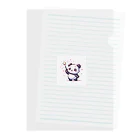 kawaiidoubututatiのパンダ×魔法 Clear File Folder