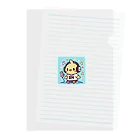 音楽ルー106のかわいいヒヨコ Clear File Folder