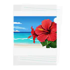 kaiminsapoのハイビスカス　リゾート　🌺　🏝️ Clear File Folder