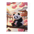 pandaloveの桜とぱんだ３ Clear File Folder