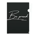 Be proudのBe proud ハイセンス Clear File Folder