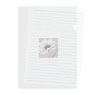 mii0205の一輪の花 Clear File Folder