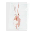 NaROOMのPopular Rabbit 🐰 Clear File Folder