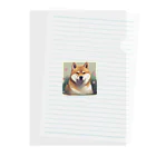 Ricky-Rickyのおとなしい柴犬 Clear File Folder