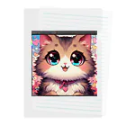 yos-1292583のねこニコばん Clear File Folder