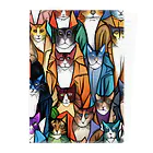 PAC (ポップアートキャット）のPAC (ポップアートキャット) Clear File Folder