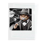 ブルーアイズの紳士猫 Clear File Folder