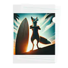 かわクールの夏の狐 Clear File Folder