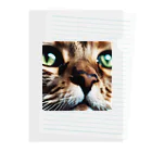 feliceのキャットフードの匂いに反応する猫 Clear File Folder