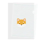 hoop0006の柴犬 Clear File Folder