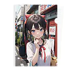 ビッグスマイルライフの#３　美女 Clear File Folder