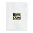 artworks358の羊の援軍 Clear File Folder