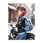 ヨーカズのバイク女子そら Clear File Folder