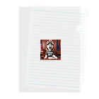 qloのGOOD BOY大統領 Clear File Folder