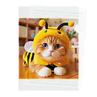 終わらない夢🌈のミツバチ🐝のコスプレをした🐱にゃんこ🐾 Clear File Folder