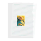 AQUAMETAVERSEの昼寝　なでしこ1478 Clear File Folder