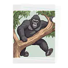 namuhatimanの木を登っているゴリラ Clear File Folder